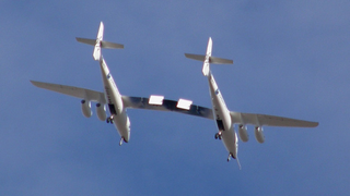 Virgin Galactic's WhiteKnightTwo Flies For the First Time